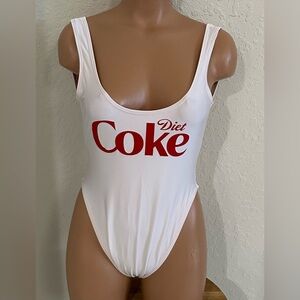 Ravesuits Diet Coke swimsuit S/M